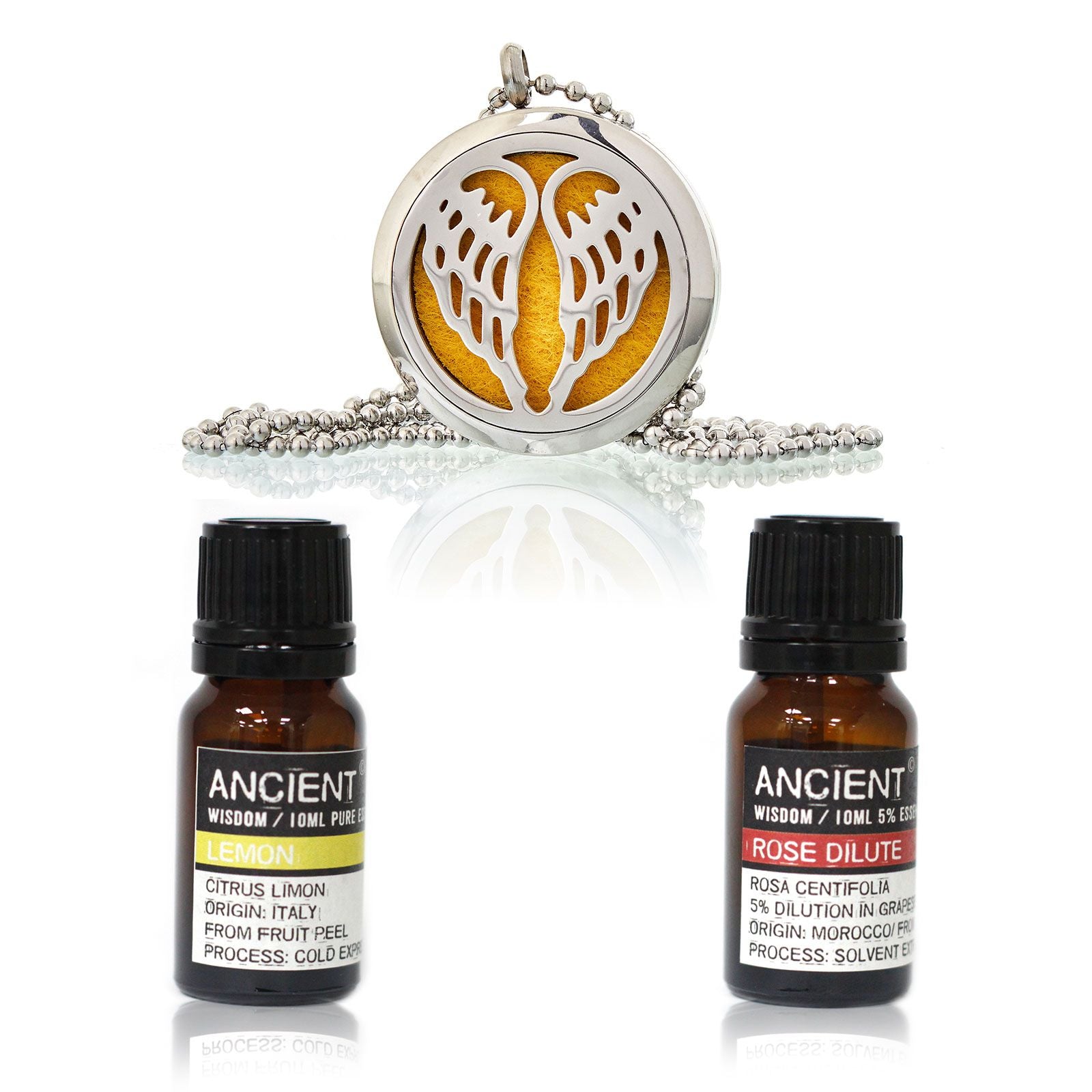 Conjunto de Collar Difusor y Aceites Esenciales