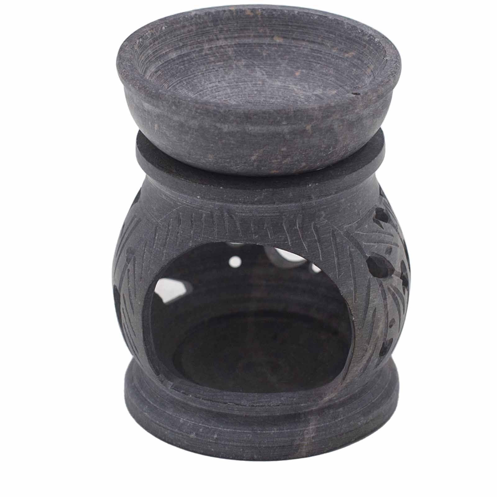 Quemador de aceite pequeño de esteatita 8cm - Om