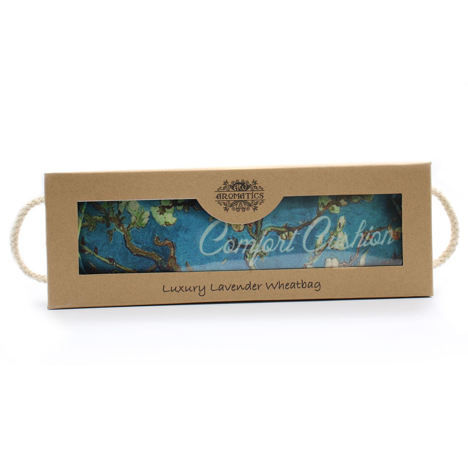 Bolsa de trigo en caja de regalo - flor