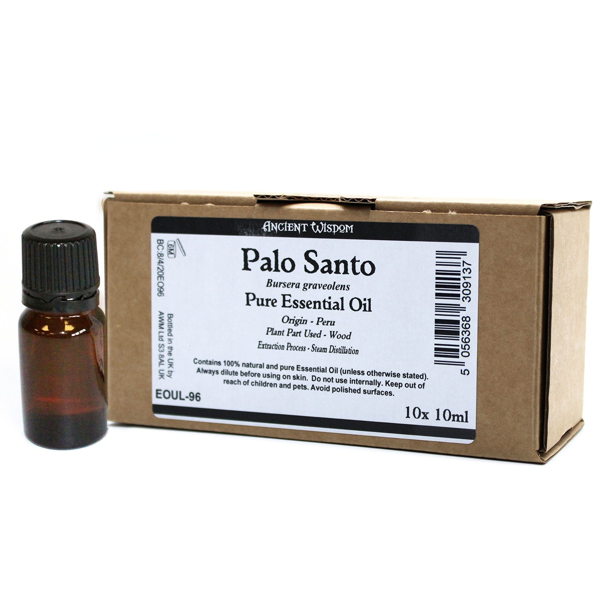 Palo Santo Aceite Esencial-10ml - Sin Etiqueta