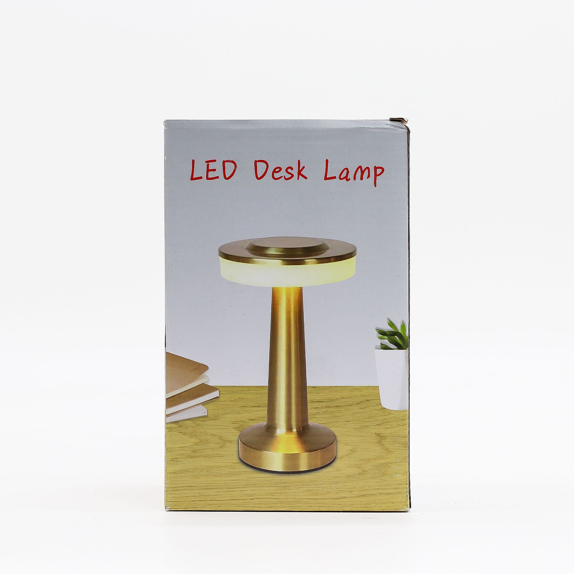 Lámpara táctil - Tallo alto de cobre - USB (C) - Recargable (400 vatios)