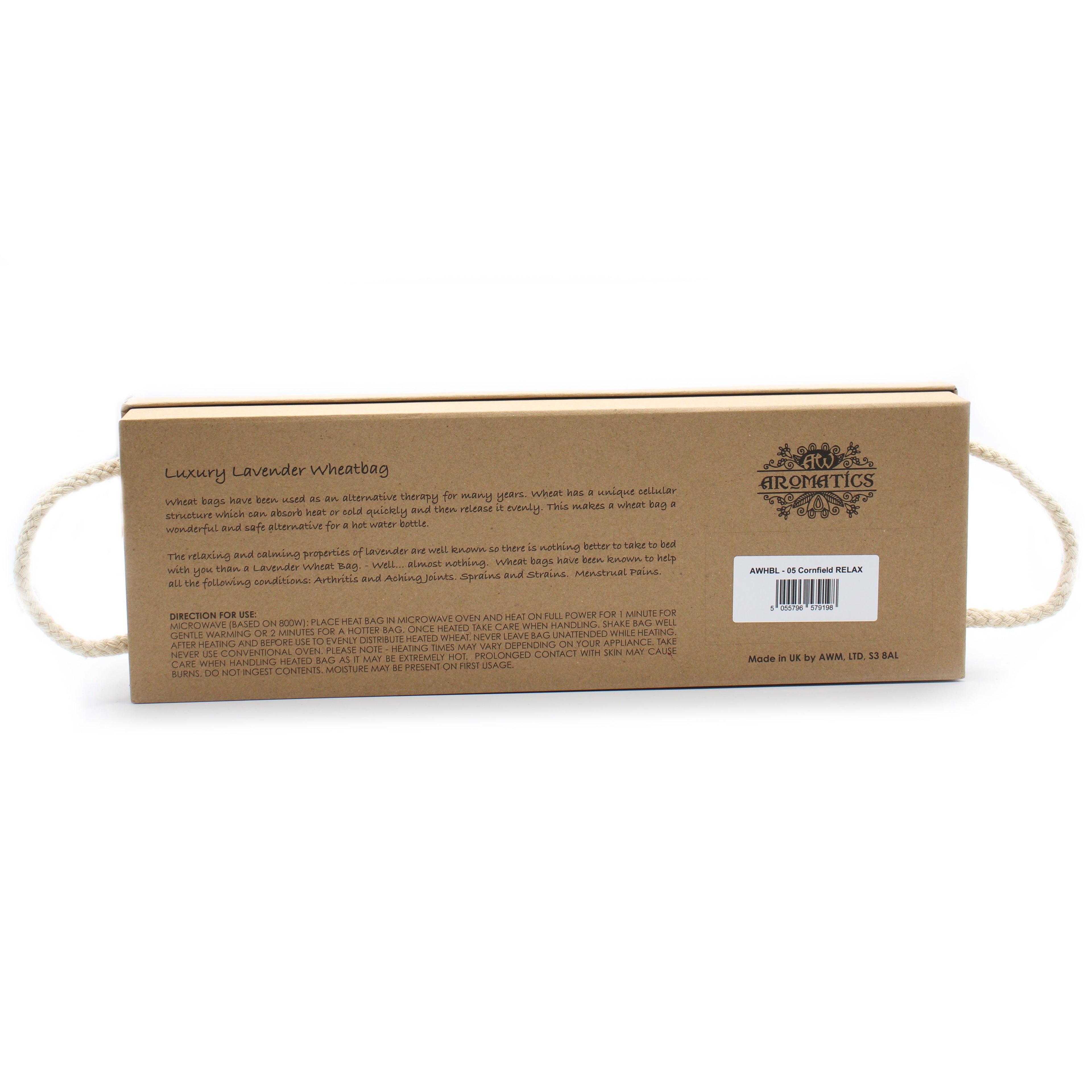 Bolsa de trigo en caja de regalo - RELAX maizal