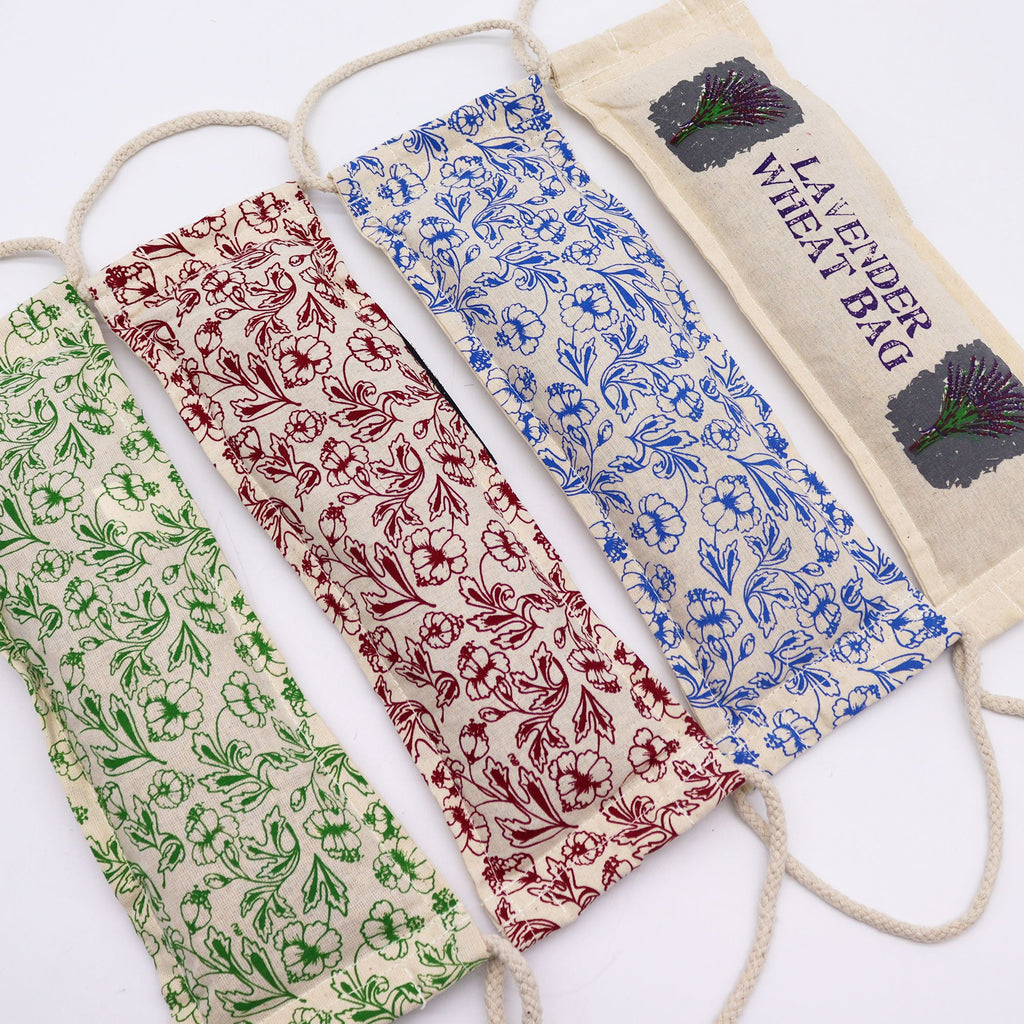 Bolsas de Trigo de Algodón Natural - Lavanda