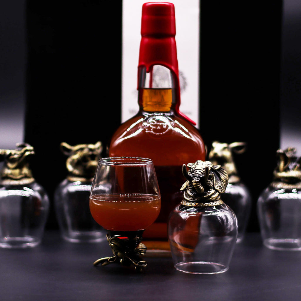 Set de regalo de 6 vasos (100 ml) - Criaturas Místicas - Bronce Antiguo