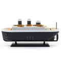 Difusor de aromas con efecto de modelo de barco y LED que cambia de color
