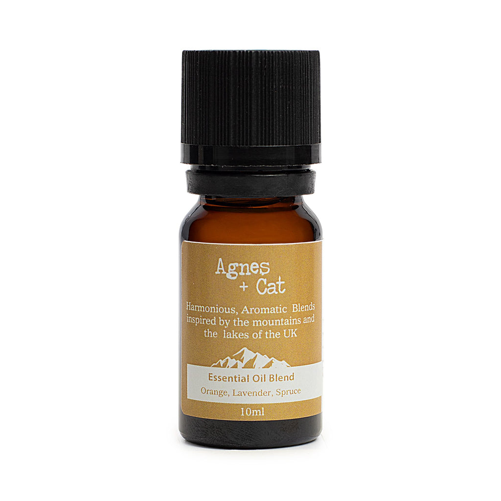 Mezcla de Aceites Esenciales - Caja Skiddaw - Naranja, Lavanda y Abeto