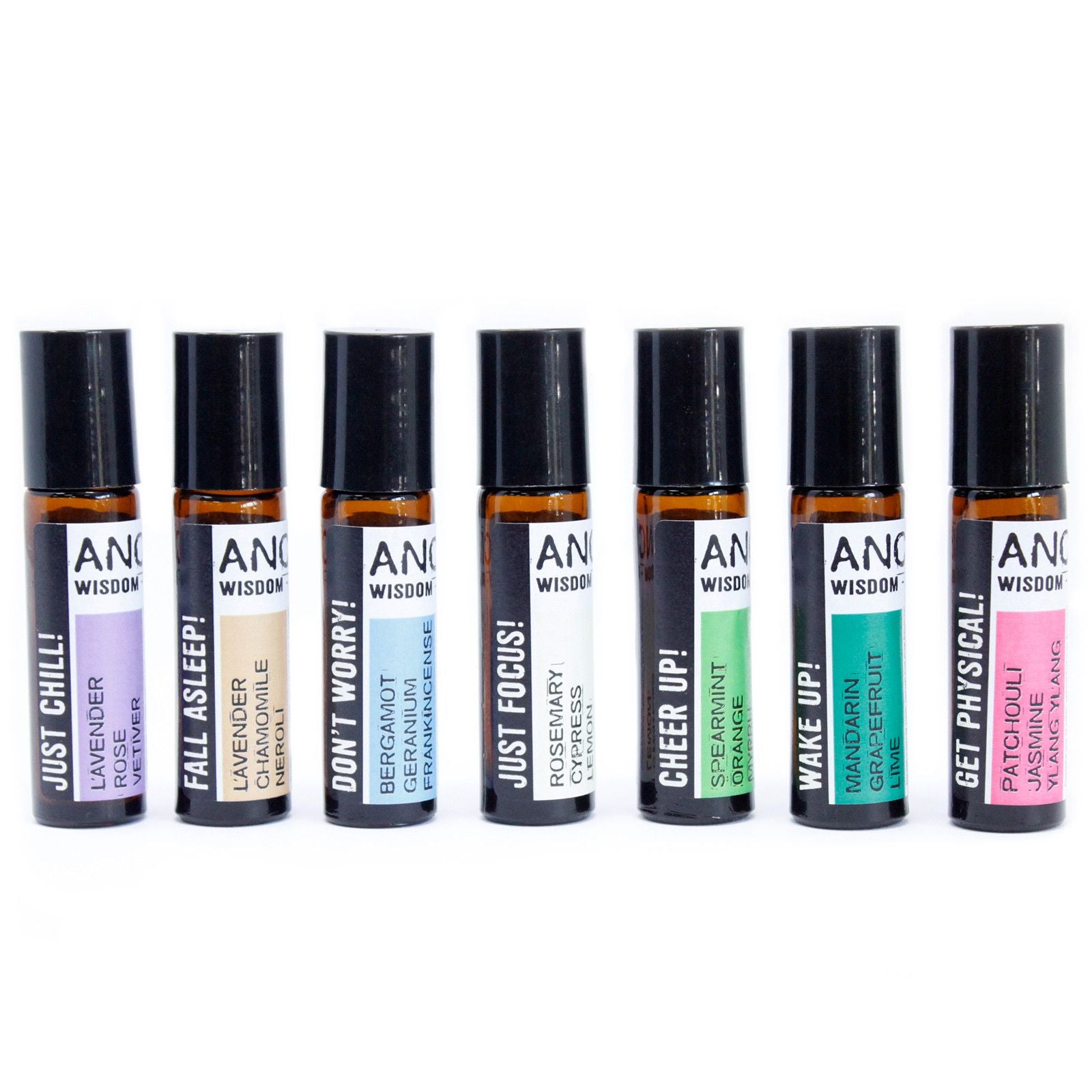 Mezclas de Aceites Esenciales Roll-On - Wake up!
