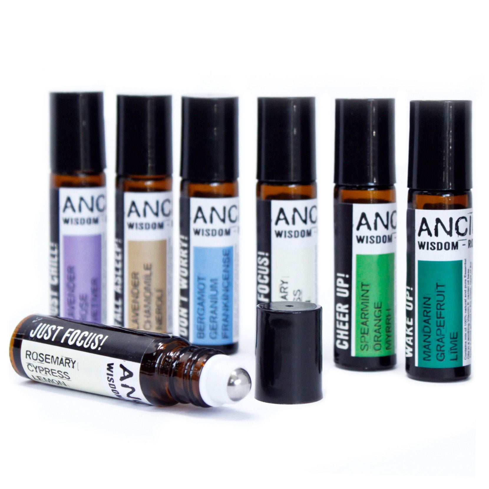 Mezclas de Aceites Esenciales Roll-On - Just Focus!