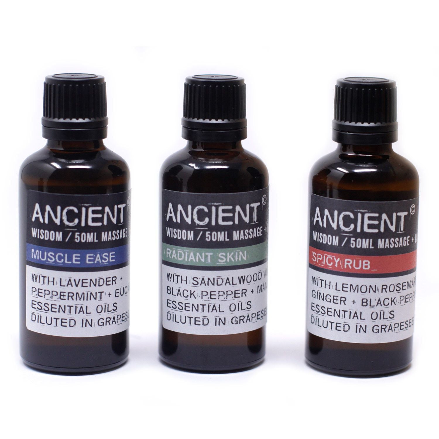 Aceite de Masaje 50ml - Menta Fresca