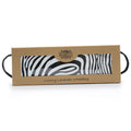 Bolsa de trigo de lavanda de lujo en caja de regalo - Zebra