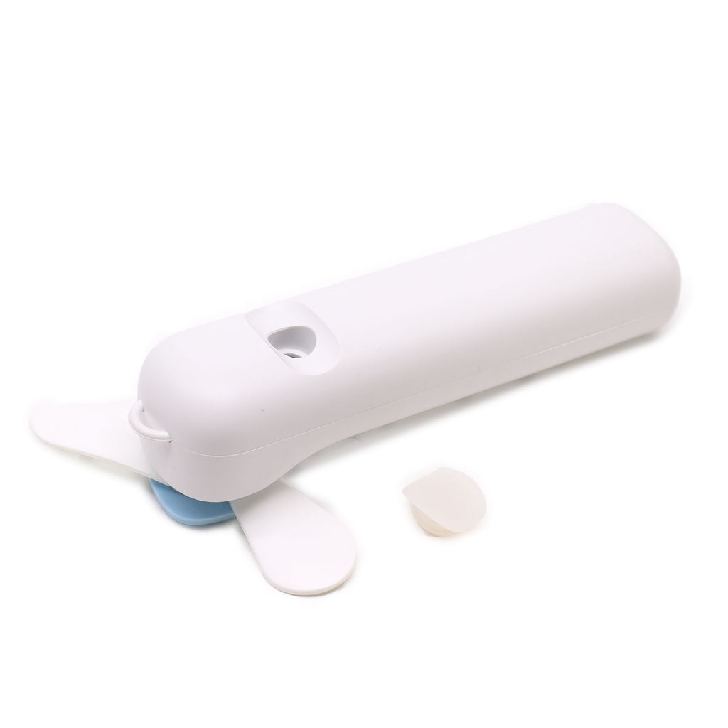 Ventilador y Pulverizador Facial Blanco - USB