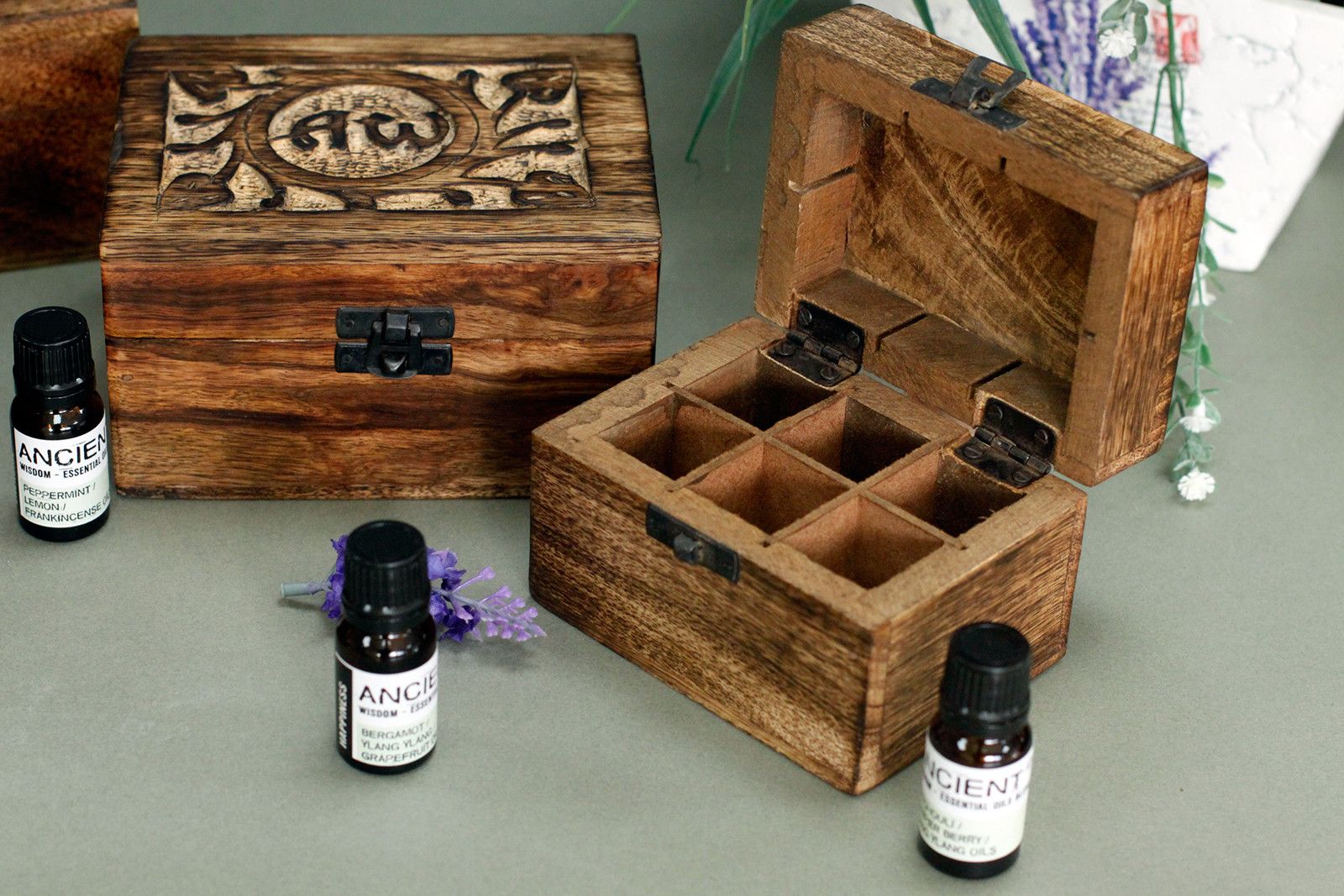 Caja de Aromaterapia Mango - Floral (para 12)