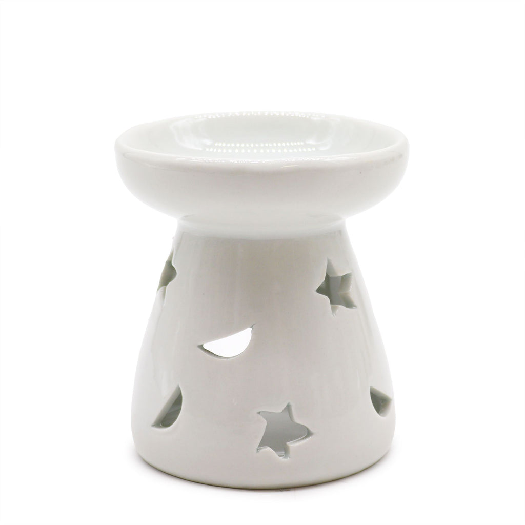 Quemador aceite SM - lunas y estrellas