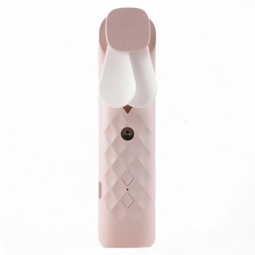 Ventilador y Pulverizador Facial Rosa - USB